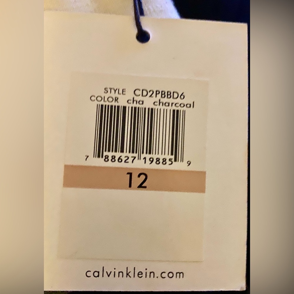 Calvin Klein Striped Sleeveless Sheath - Picture 6 of 6